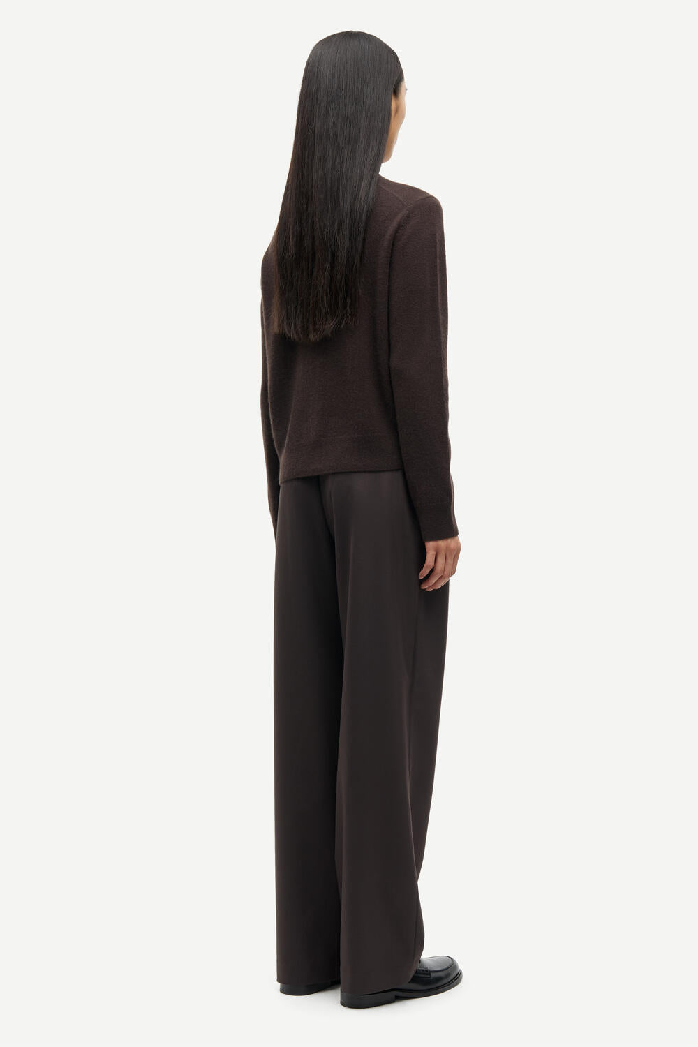 Saboston cardigan - Black Coffee